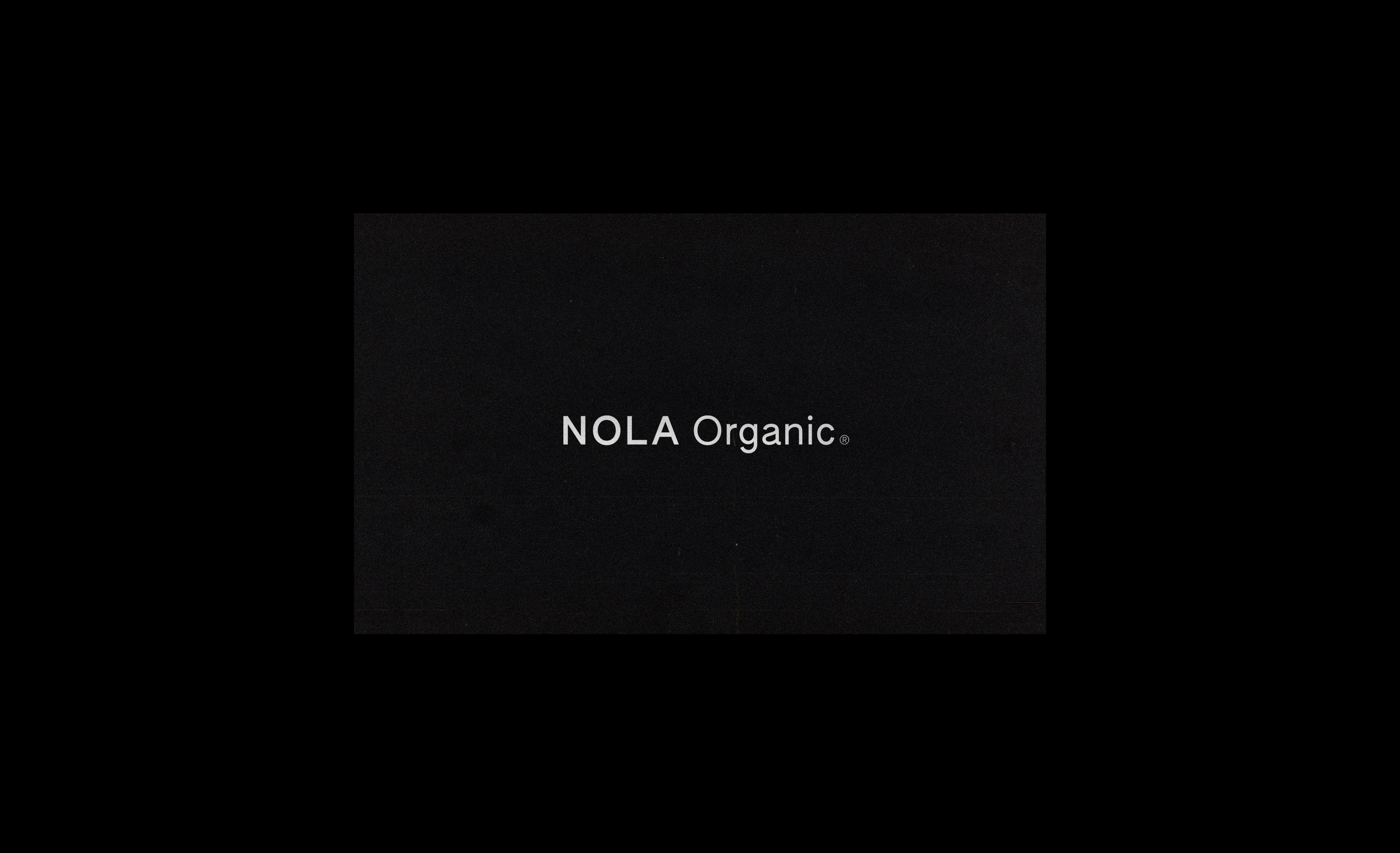 Nola Organic business card