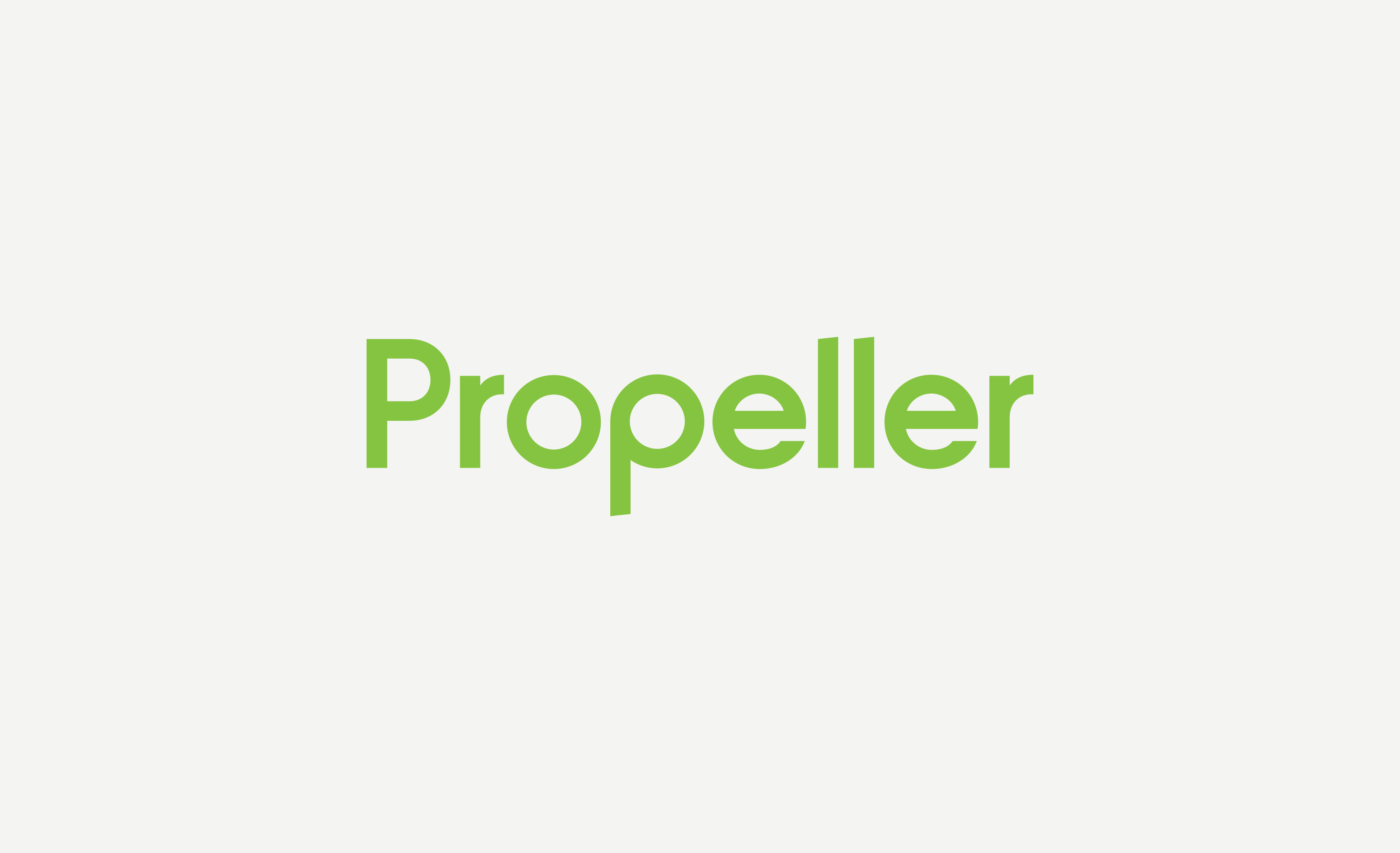Propeller wordmark logo